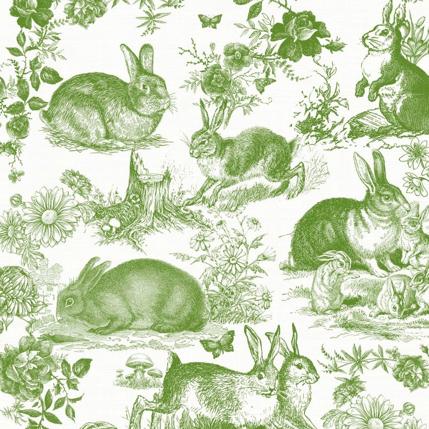 Puriri Lane | Michel Design Works | Bunny Toile Tea Towel