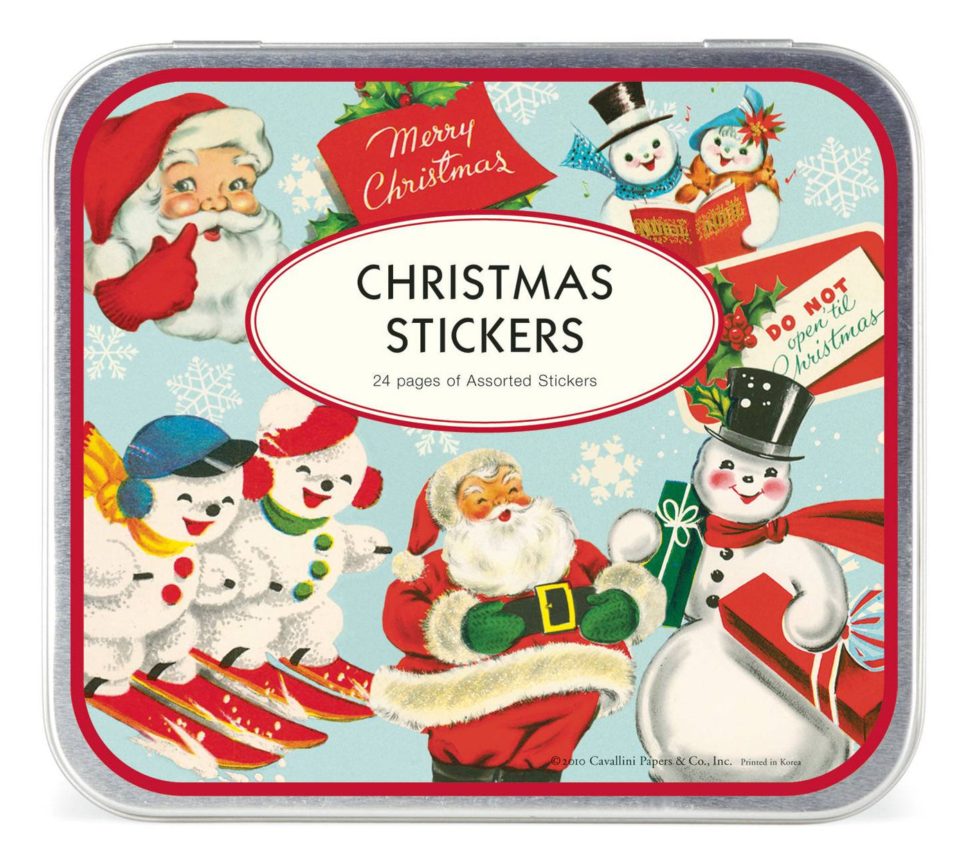 Puriri Lane | Christmas Stickers | Cavallini & Co.