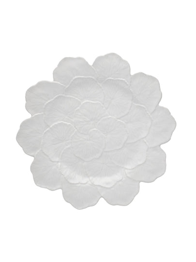Bordallo Pinheiro | Geranium Charger Plate 33cm White