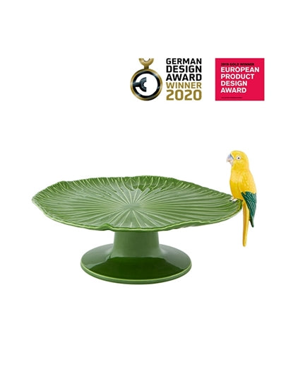 Bordallo Pinheiro | Amazōnia Cake Stand With Macaw