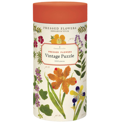 Vintage Puzzle | 1000 Pieces | Pressed Flowers