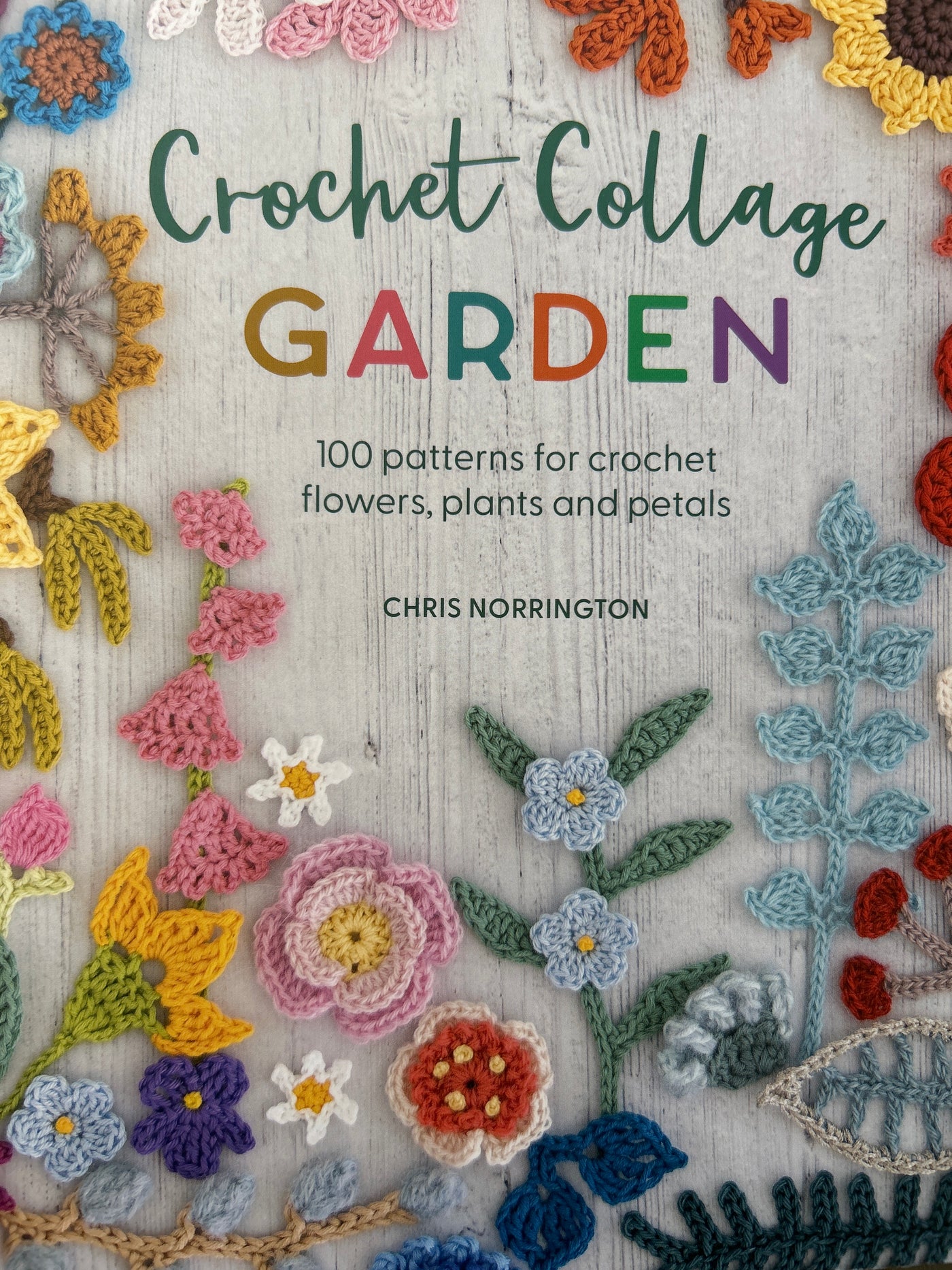 Crochet Collage Garden