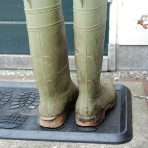 Rubber Boot Tray