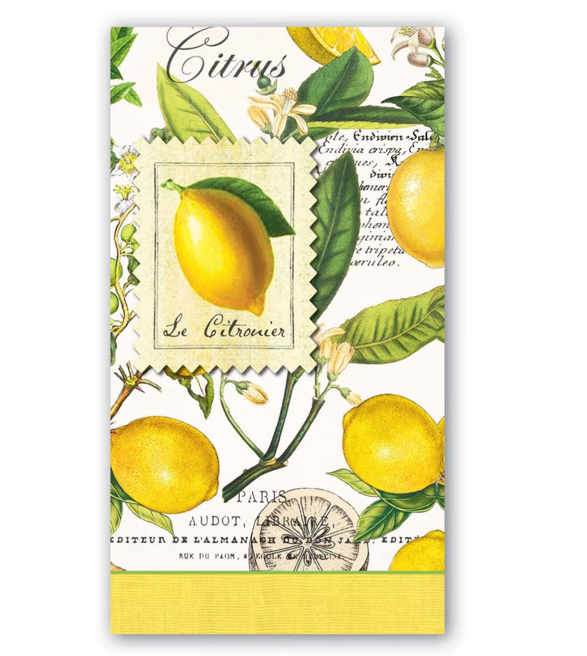 Hostess Napkins | Lemon Basil