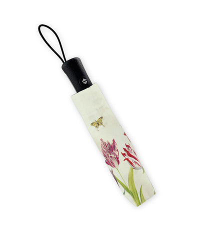 Automatic Folding Umbrella | Tulips & Butterflies