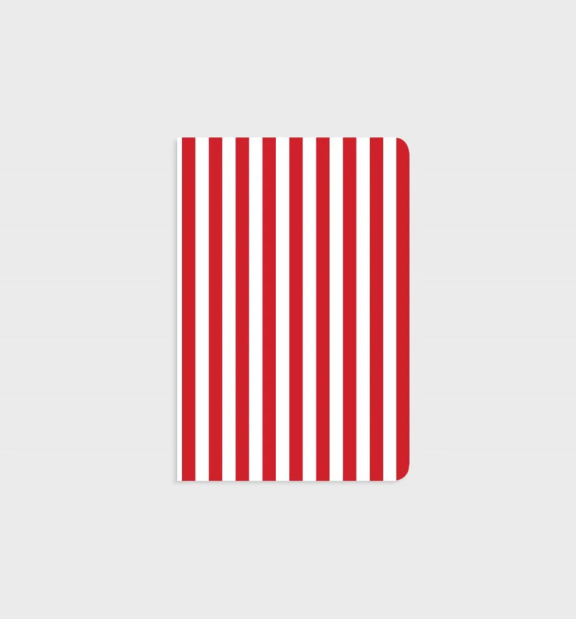 Nautical Red Stripe Notebook