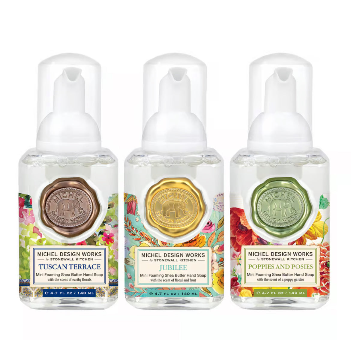 Mini Foaming Hand Soap | Spring | Michel Design Works