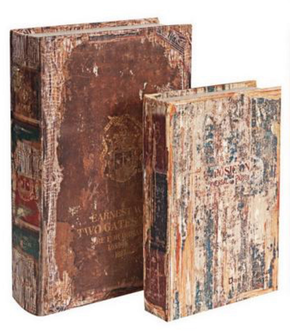 Antique Book Boxes