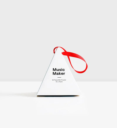 Music Maker 16 Piece Mini Puzzle | Hanging Gift Box