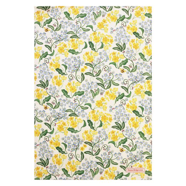 Tea Towel | Forget Me Not & Primrose | Emma Bridgewater