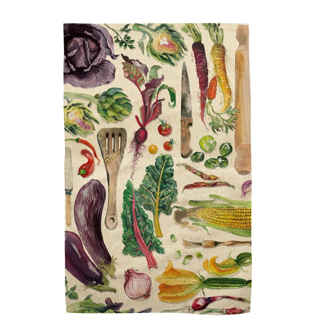 Tea Towel | Vegetable Garden - Emma Bridgewater