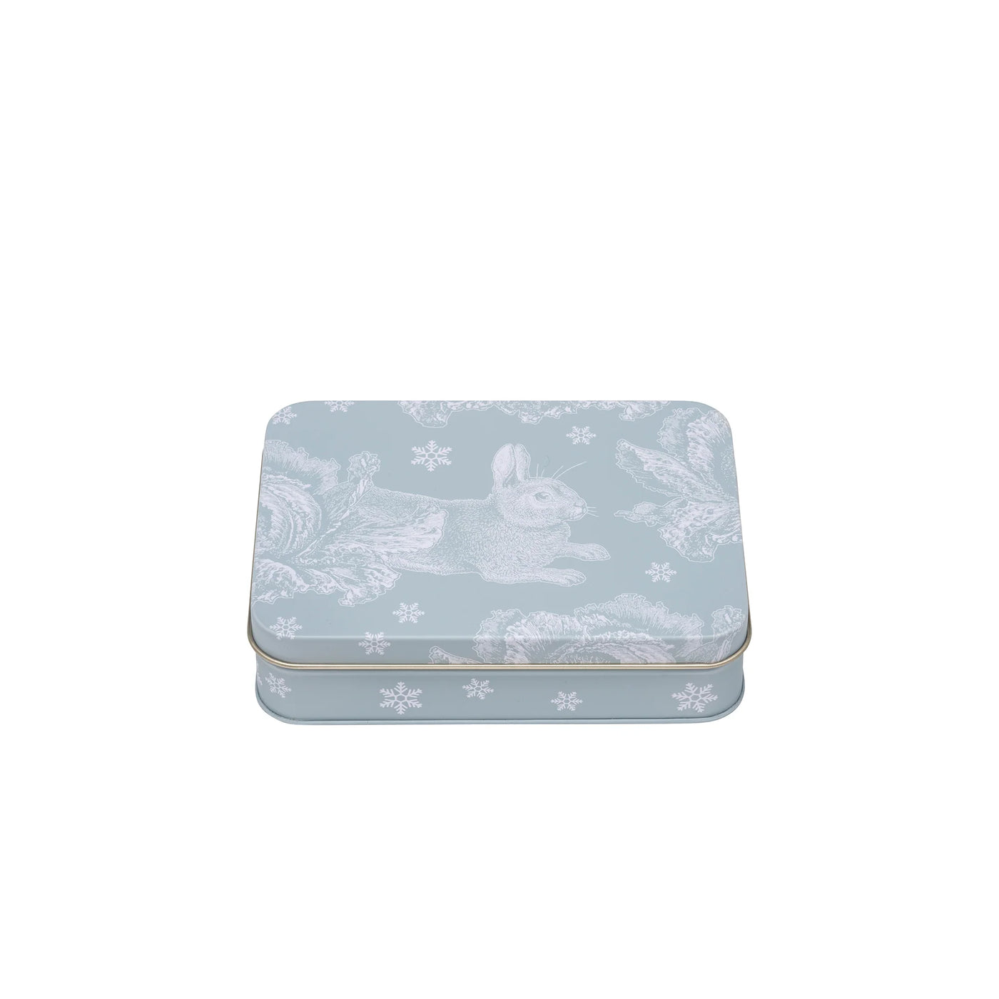 Small Rectangle Tin | Winter Rabbit | Thornback & Peel