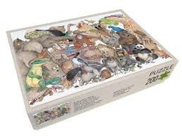 Amazing Animals Puzzle | 200 Pieces | Van Mug Tot Olifant