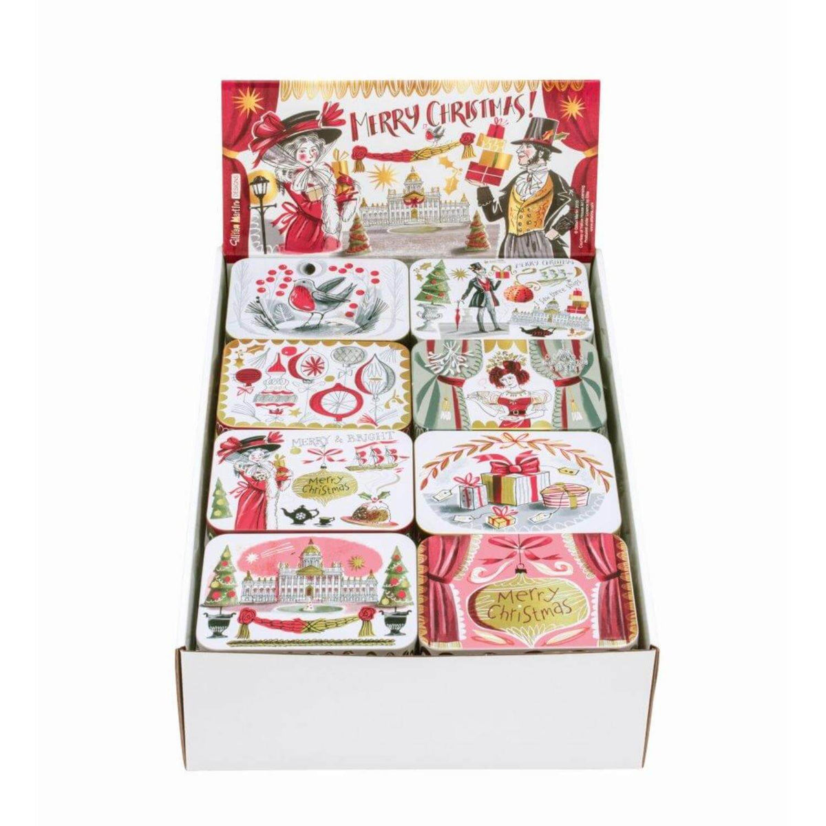 Christmas Pocket Tins | Gillian Martin