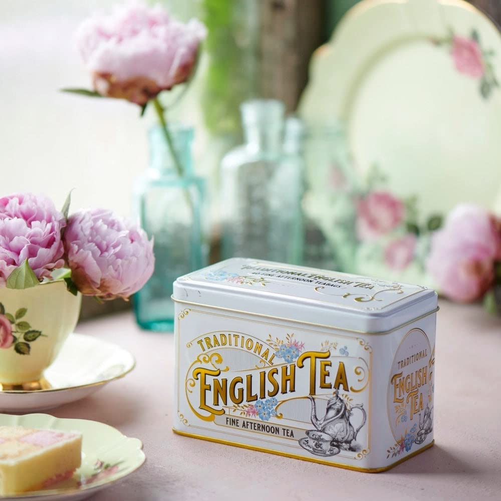 Vintage Victorian Tea Caddy | English Breakfast x40 Tea Bags