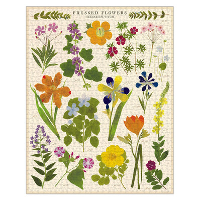 Vintage Puzzle | 1000 Pieces | Pressed Flowers