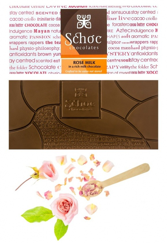 Rose Milk Chocolate | Schoc Chocolates