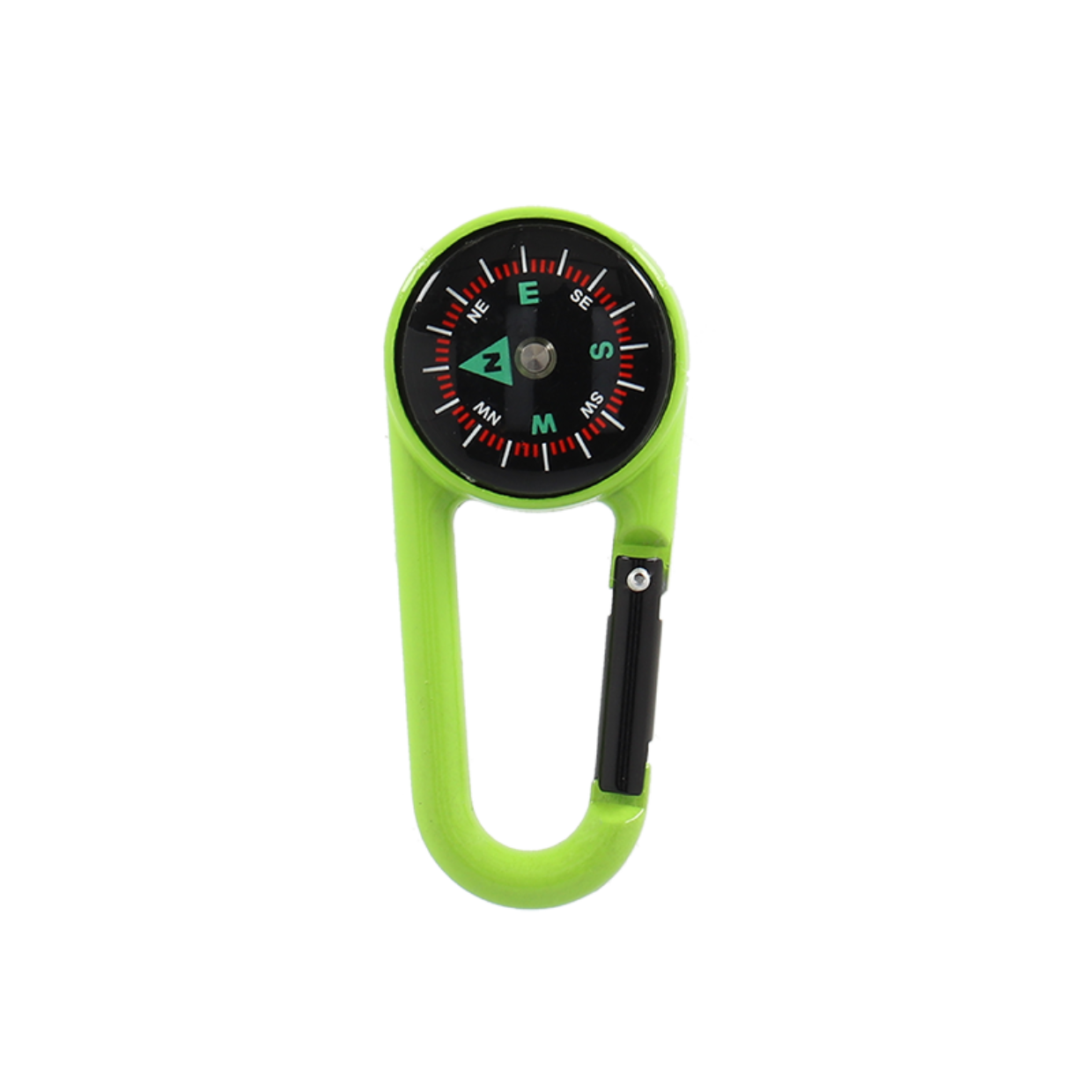 Carabiner With Compass