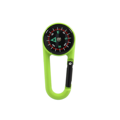 Carabiner With Compass