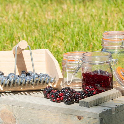 Wooden Berry Picker