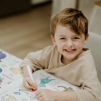 Colouring In Tablecloth Set