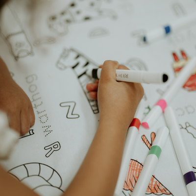 Colouring In Tablecloth Set