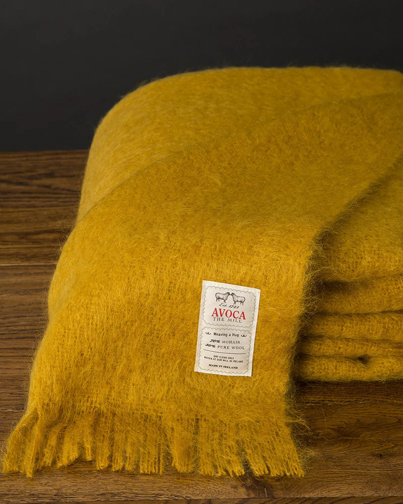 Avoca mohair throw sale