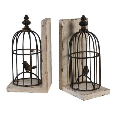 Puriri Lane | Bird in Cage Bookend 