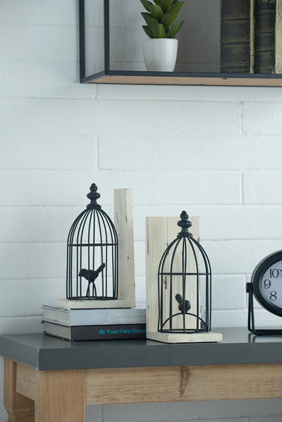 Puriri Lane | Bird in Cage Bookend