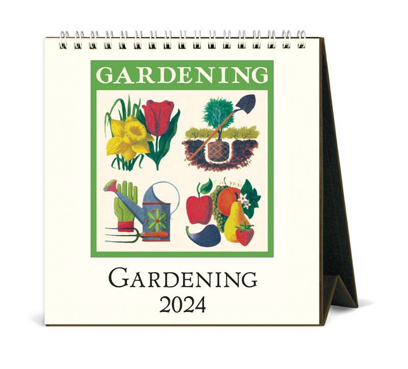 Puriri Lane | Gardening 2024 Desk Calendar | Cavallini & Co.