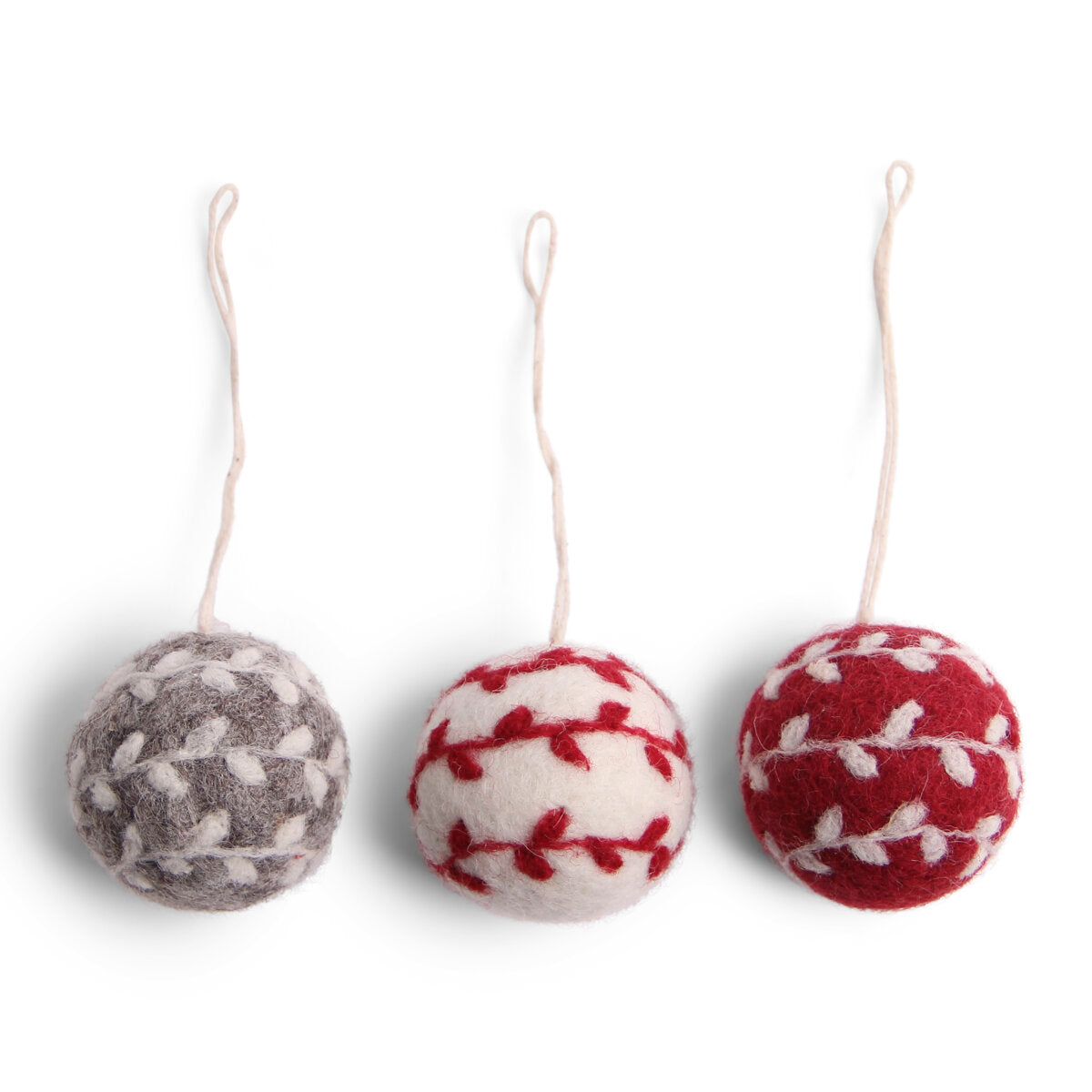 Puriri Lane Addenbrooke | Ball Ornaments Set of 3 | En Gry & Sif