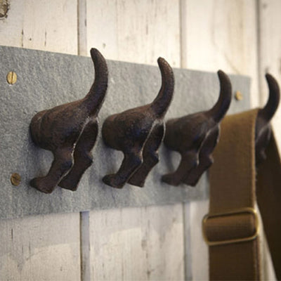 Puriri Lane | Dog Tail Coat Hooks | Esschert Design