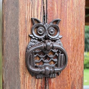 Puriri Lane | Owl Door Knocker | Esschert Design