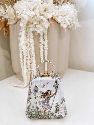 Puriri Lane | Flower Fairies Mini Tin Handbag | Lavender