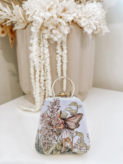 Puriri Lane | Flower Fairies Mini Tin Handbag | Lilac