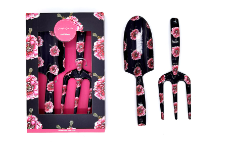 Puriri Lane @ Addenbrooke | Garden Gift Set | Hand Trowel and Fork | Fantails & Camelia