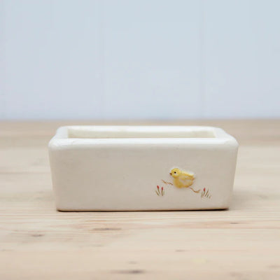 Puriri Lane | Pink Chick Soap Dish | Jane Hogben Pottery