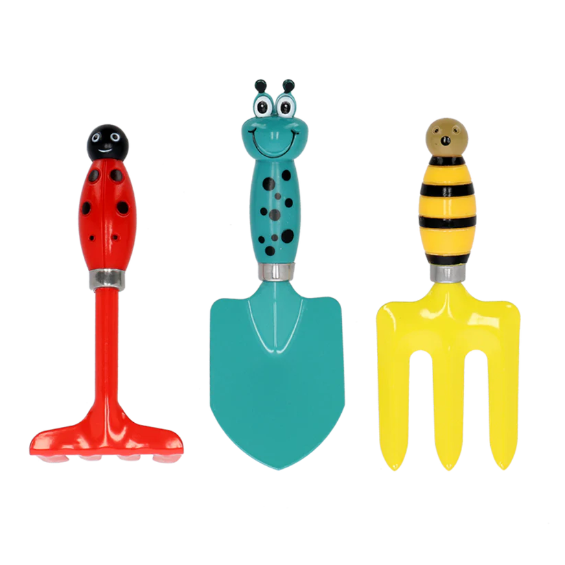 Puriri Lane | Kids Garden Tools Insects | Set of 3