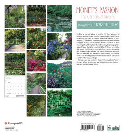 Puriri Lane | Monet's Passion | The Gardens at Giverny | 2024 Wall Calendar
