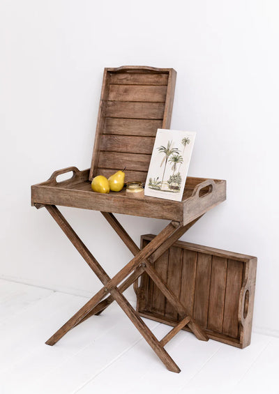 Puriri Lane | Natural Butler's Tray Table | Parnell & Co.