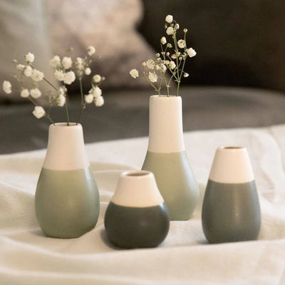 Puriri Lane | Mini Pastel Green Vases | Rader