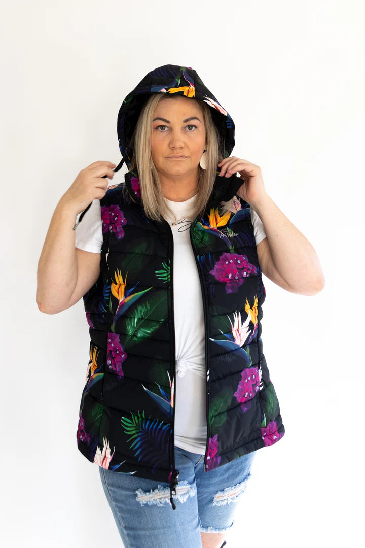 Puriri Lane | Paradiso Waterproof Puffer Vest | Scribbler