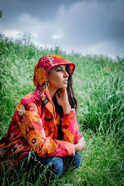 Puriri Lane | Solar Waterproof Raincoat | Scribbler