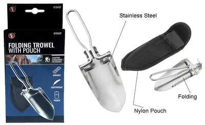 Puriri Lane | Stainless Steel Folding Trowel With Pouch