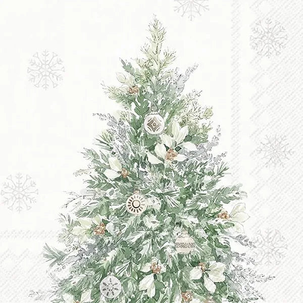 Puriri Lane | Simple Season Tree | Christmas Napkins | 20 Pack