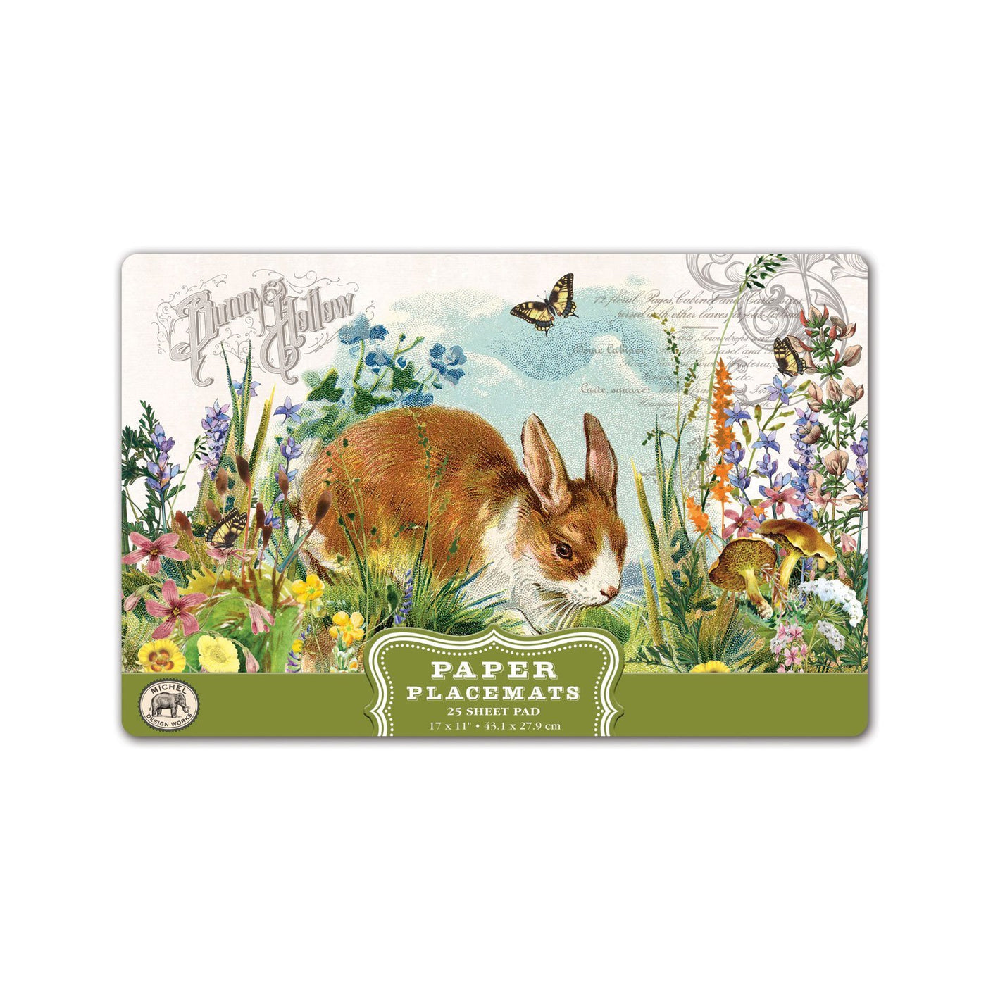 Puriri Lane | Bunny Hollow | Paper Placemats