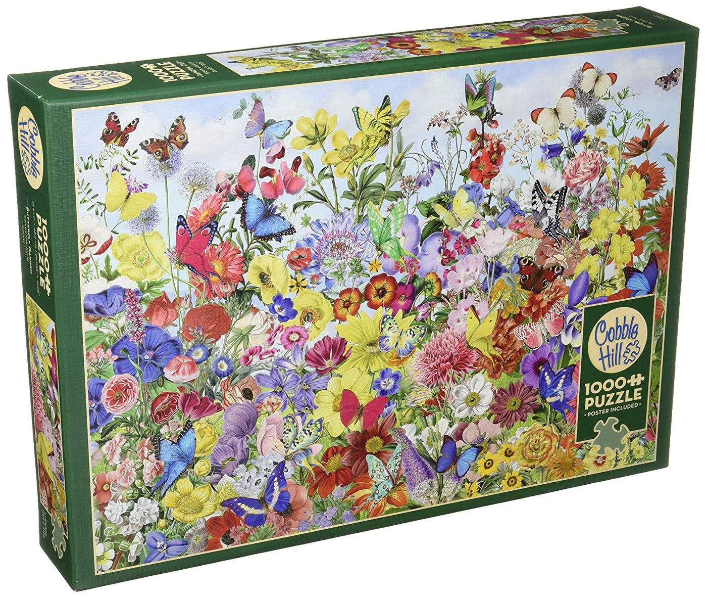 Puriri Lane | Cobble Hill | Butterfly Garden | 1000 Piece Puzzle