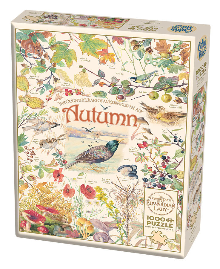 Puriri Lane | The Country Diary of an Edwardian Lady | 1000 Piece Puzzle | Autumn