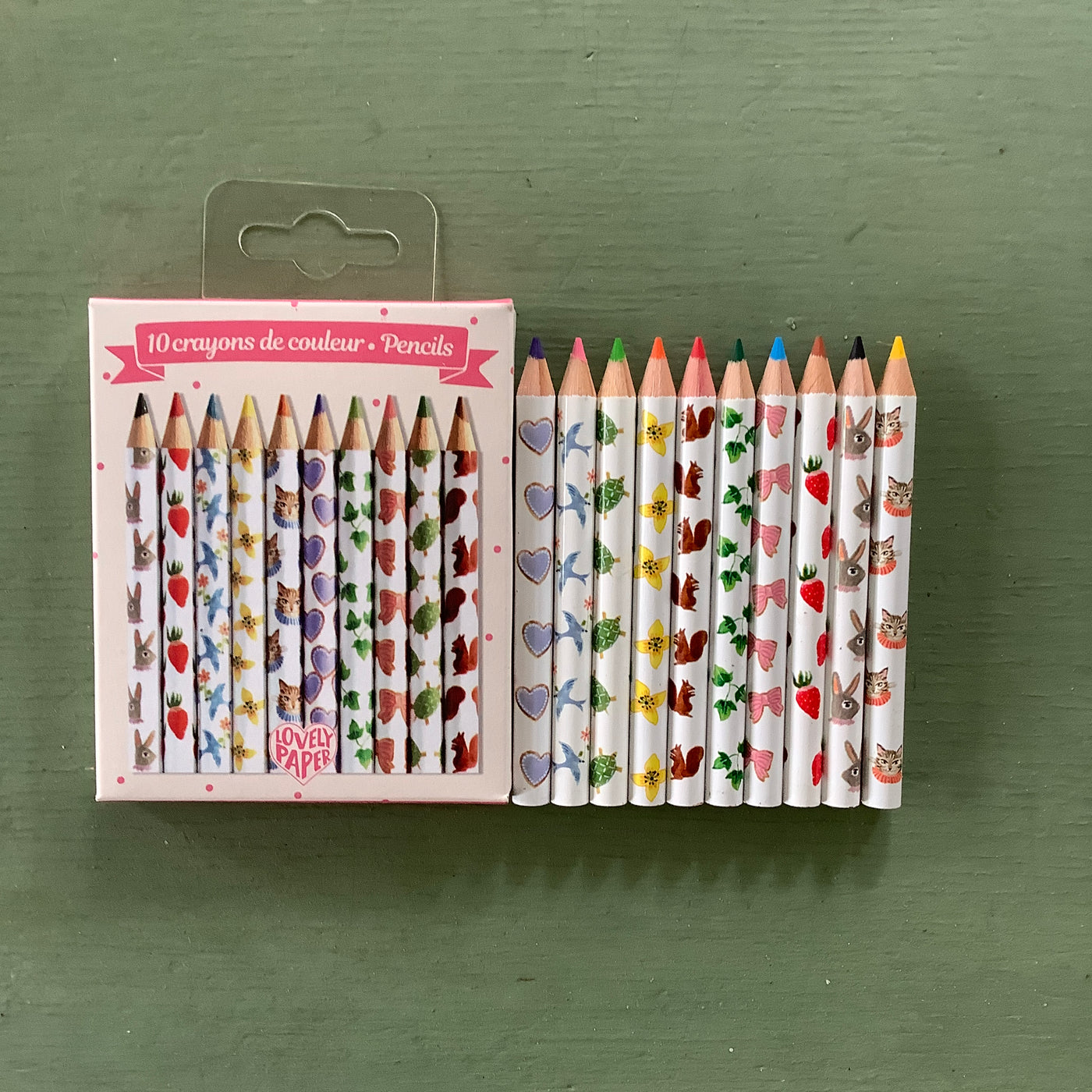 Puriri Lane | Garden & Animal Design | Coloured Pencils