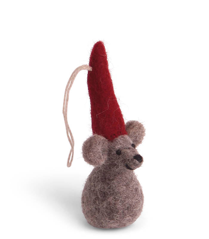 Puriri Lane | En Gry & Sif | Felted Christmas Mouse